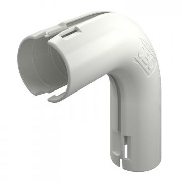 Kolanko Quick-Pipe® 90°, czysta biel