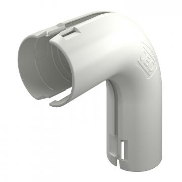 Kolanko Quick-Pipe® 90°, czysta biel
