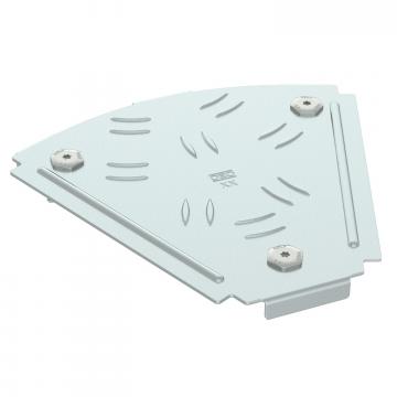 Chequer plate cover bend 45° FS