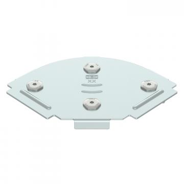 Chequer plate cover bend 90° FS