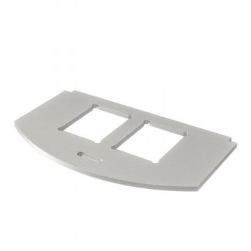 Mounting plate for data technology, type C