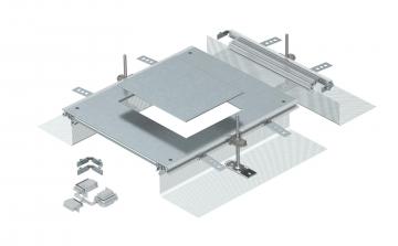 Extension unit for GES6, height 40−240 mm