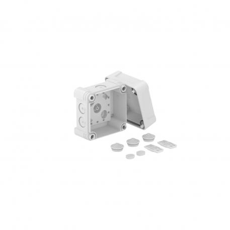 Puszka odgałęźna X 02 85x85x57 | 7 | IP 67 | jasnoszary; RAL 7035