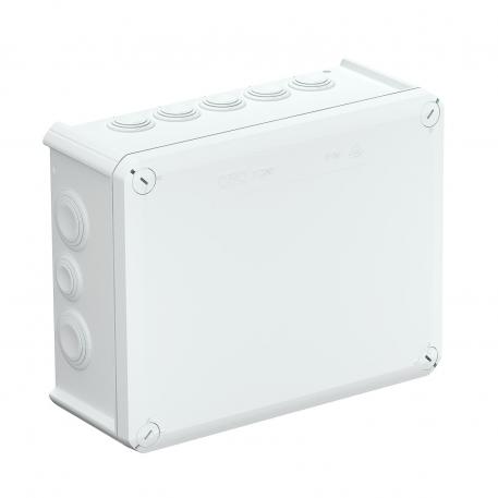 Puszka odgałęźna T 250, dławiki elastyczne 225x173x86 | 16 | IP 66 | czysta biel; RAL 9010