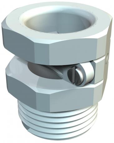 Pressure screw, PG strain relief 107 21 | PG | Polyamide | Light grey; RAL 7035