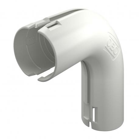 Kolanko Quick-Pipe® 90°, czysta biel 