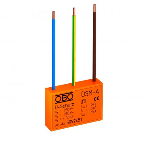 Moduł ochrony przeciwprzepięciowej 230 V