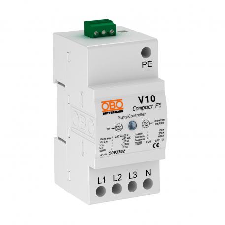 Ogranicznik przepięć V10 Compact ze zdalną sygnalizacją 255 V