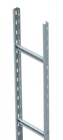 SLL 60 medium-duty vertical ladder, 6 m, FS 600 | 1.5