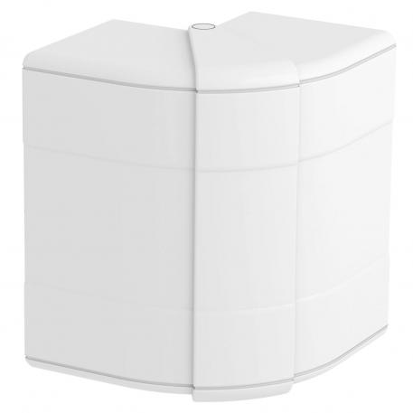 External corner hood, for device installation trunking Rapid 45-2 type GK-53100 Pure white; RAL 9010