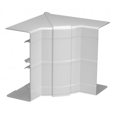 Internal corner hood, for Rapid 45-2 device installation trunking, type 53130 Light grey; RAL 7035