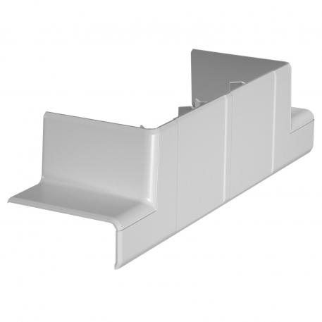 T piece adapter, for device installation trunking Rapid 45-2 type 53130 190 | Light grey; RAL 7035