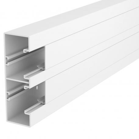 Device installation trunking Rapid 45-2, trunking width 165, trunking height 53 2000 | Pure white; RAL 9010