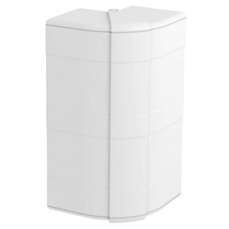 External corner hood, for device installation trunking Rapid 45-2 type GK-53165 Pure white; RAL 9010