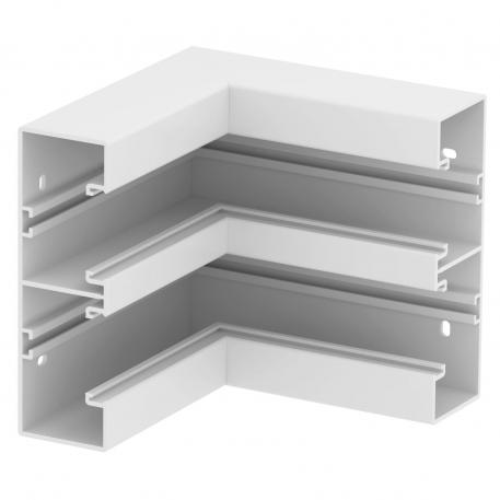 Internal corner, for Rapid 45-2 device installation trunking, type GK-53165 Pure white; RAL 9010