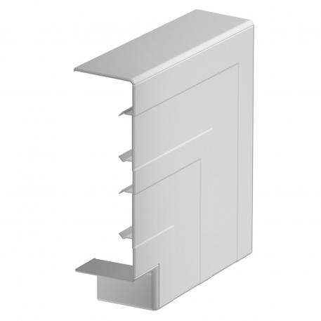 Flat angle hood, for device installation trunking Rapid 45-2 type GK-53165 172 | 55.5 | Pure white; RAL 9010