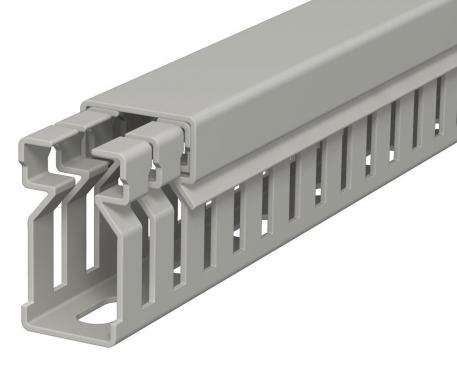 Wiring trunking, type LK4 30015 2000 | 15 | 30 | Base perforation | Stone grey; RAL 7030