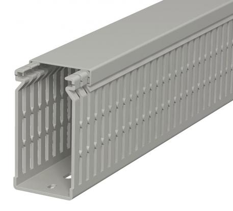 Wiring trunking, type LK4 N 80040 2000 | 40 | 80 | Base perforation | Stone grey; RAL 7030