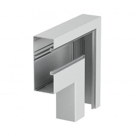 Naroże płaskie, opadające, Wysokość kanału 70 mm 170 | 70 | aluminiowy