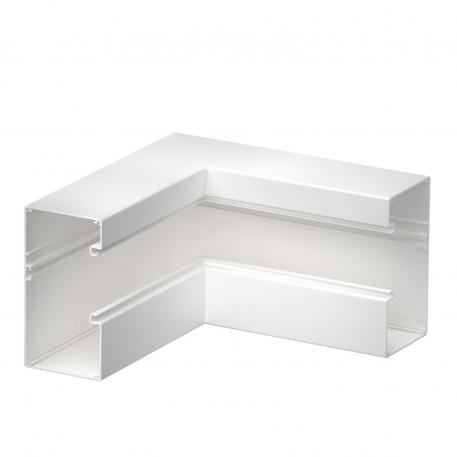 Internal corner, asymmetrical, for device installation trunking Rapid 80 type GA-A90170 Pure white; RAL 9010