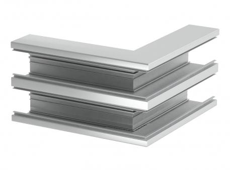 Naroże zewnętrzne, Wysokość kanału 90 mm aluminiowy