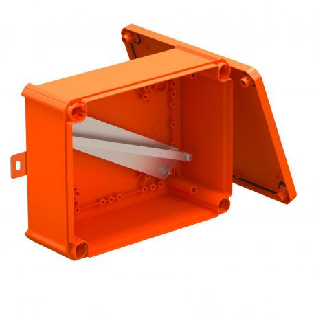 FireBox T250 zamknięty, pusty 225x173x86 |  | IP 66 | pomarańczowy; RAL 2003