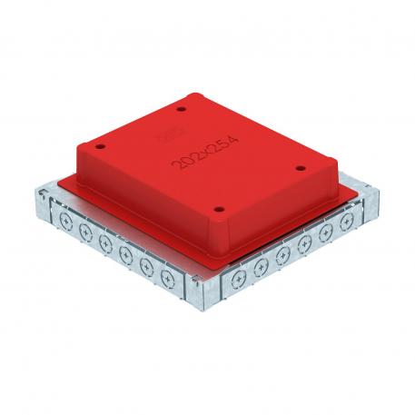 Puszka podpodłogowa UDS6 dla rur instalacyjnych oraz kanałów z metalu
