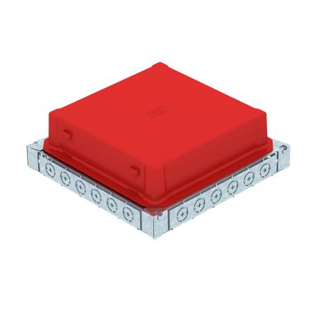 Puszka podpodłogowa UDS9 dla rur instalacyjnych oraz kanałów z metalu