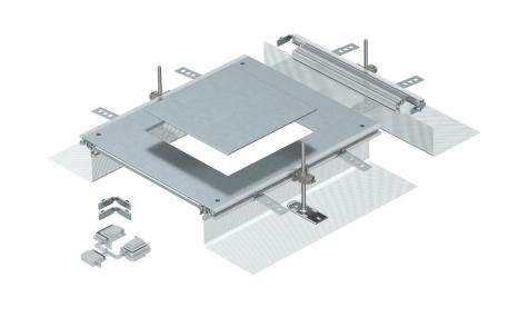 Extension unit for GES9, height 40−140 mm 460 | 400 | 40 | 140 | 244